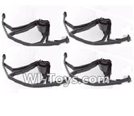 Lead Honor LH-X14 X14C X14DV X14WF Parts-13 Outer protect frame(4pcs)-Black,Lead Honor LH-X14 X14C X14DV X14WF RC Quadcopter Drone Spare Parts Accessories,LH-X14 Replacement parts